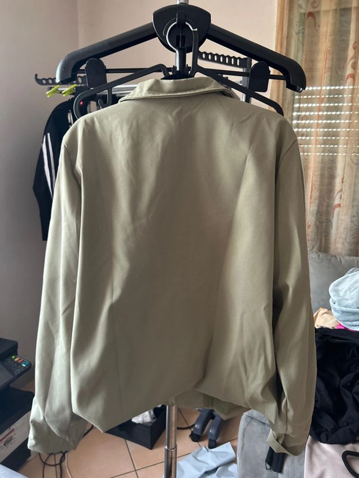 Veste zippée kaki - photo numéro 2