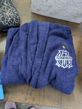 Peignoir de bain olympique de Marseille