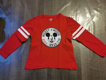 Tee shirt manches longues Mickey