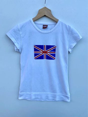 Teeshirt blanc manches courtes