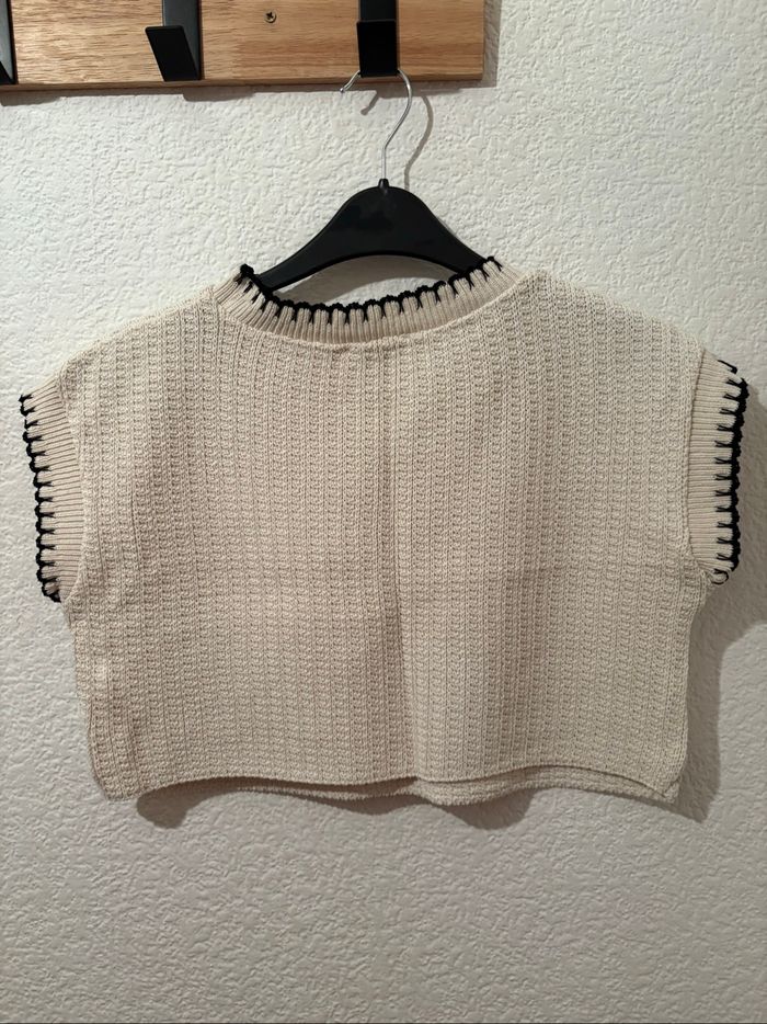 Top crochet Zara - photo numéro 2