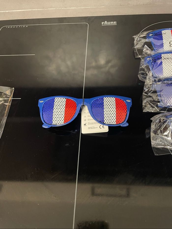 Lot de 5 lunettes pour supporters - photo numéro 6