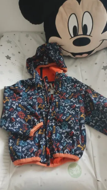 Veste coupe vent anti pluie 12 mois