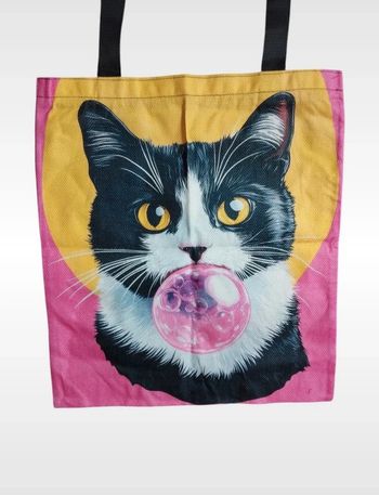 Tote bag sac cabas Chat