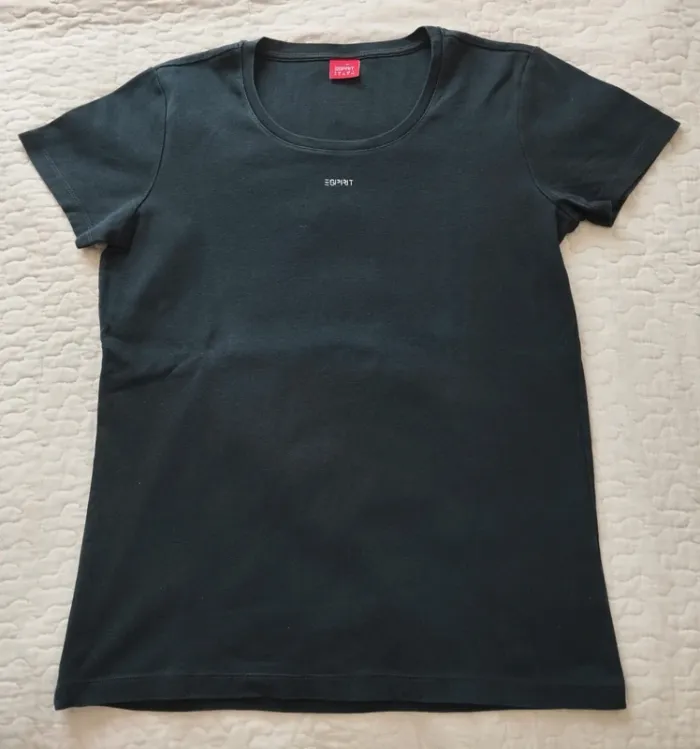 T-shirt Esprit noir taille M Homme - photo numéro 2