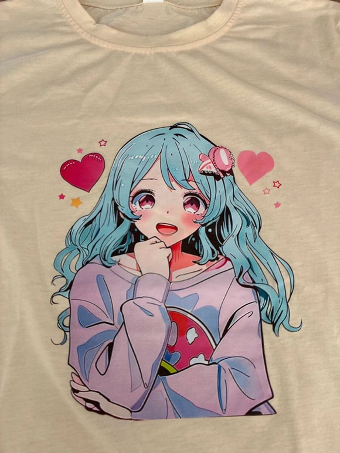 Tee-shirt manga 14 ans - photo numéro 2