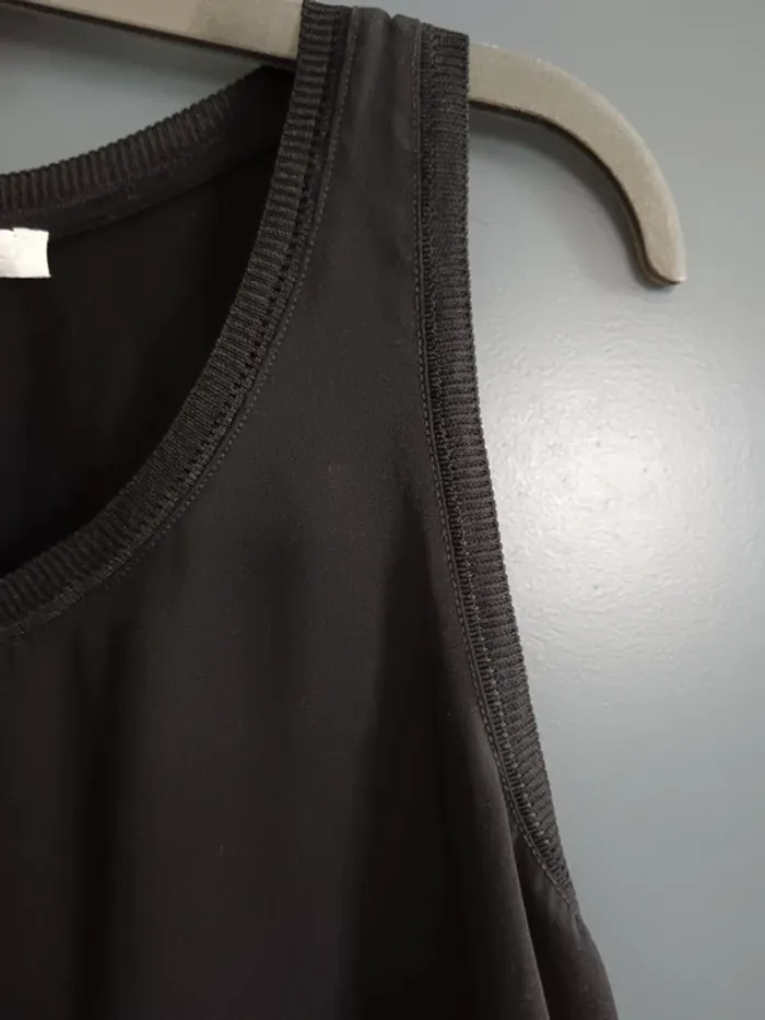 Débardeur tee-shirt sans manche noir Promod - photo numéro 3