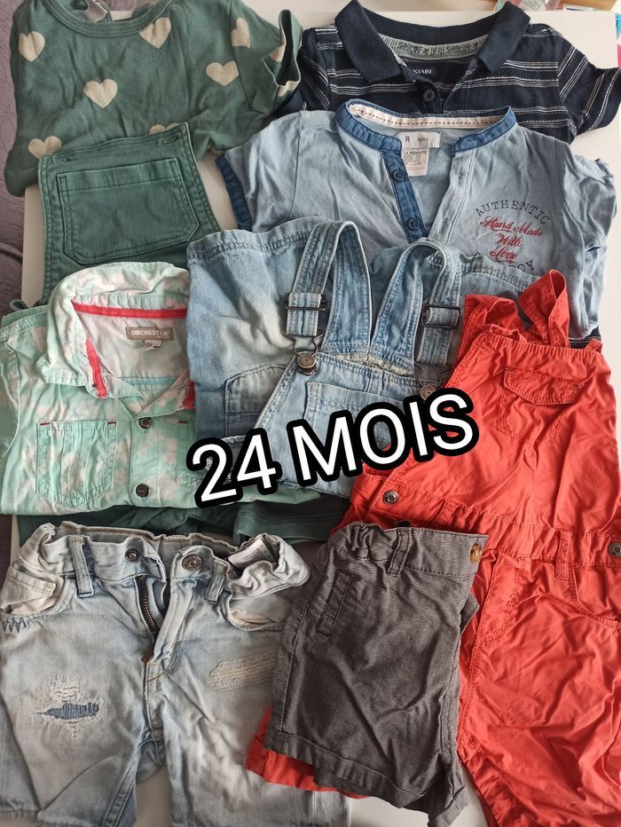 Lot garçon 24 mois été