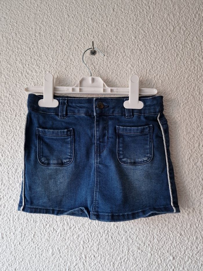 jupe en jeans lulu castagnette
