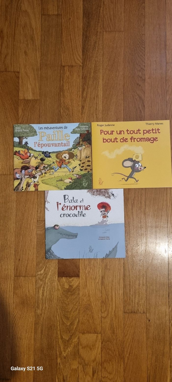 Lot 3 livres enfant