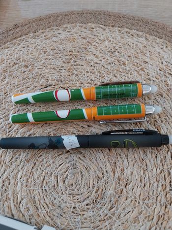 Lots de 3 stylos ink effaçable