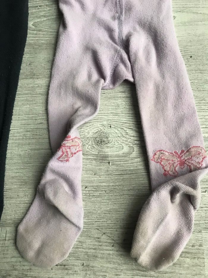 Lot 2 collants 9/12 mois - photo numéro 4