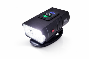 Éclairage vélo LED rechargeable USB-C – Lampe avant compact étanche