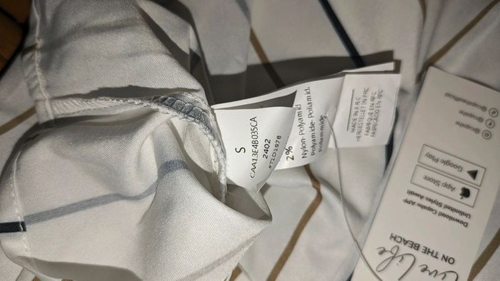 Combi short à mi manches chauve-souris taille S/38 jamais porté - photo numéro 5