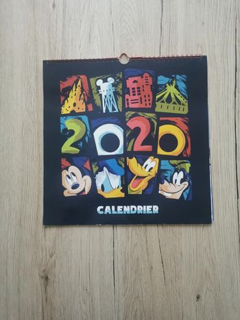 Calendrier disneyland 2020