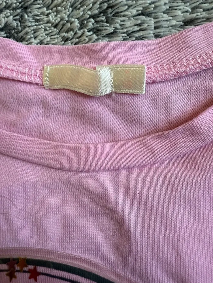 Teeshirt rose manches longues Billiblush - 8 ans - photo numéro 4