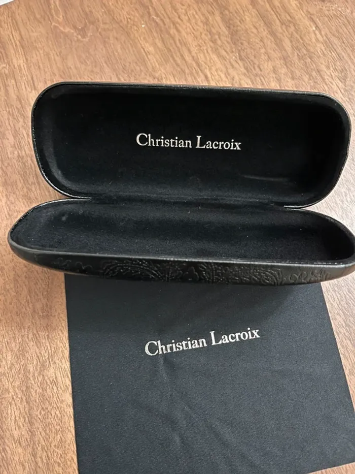 Étui lunettes Christian Lacroix - photo numéro 3