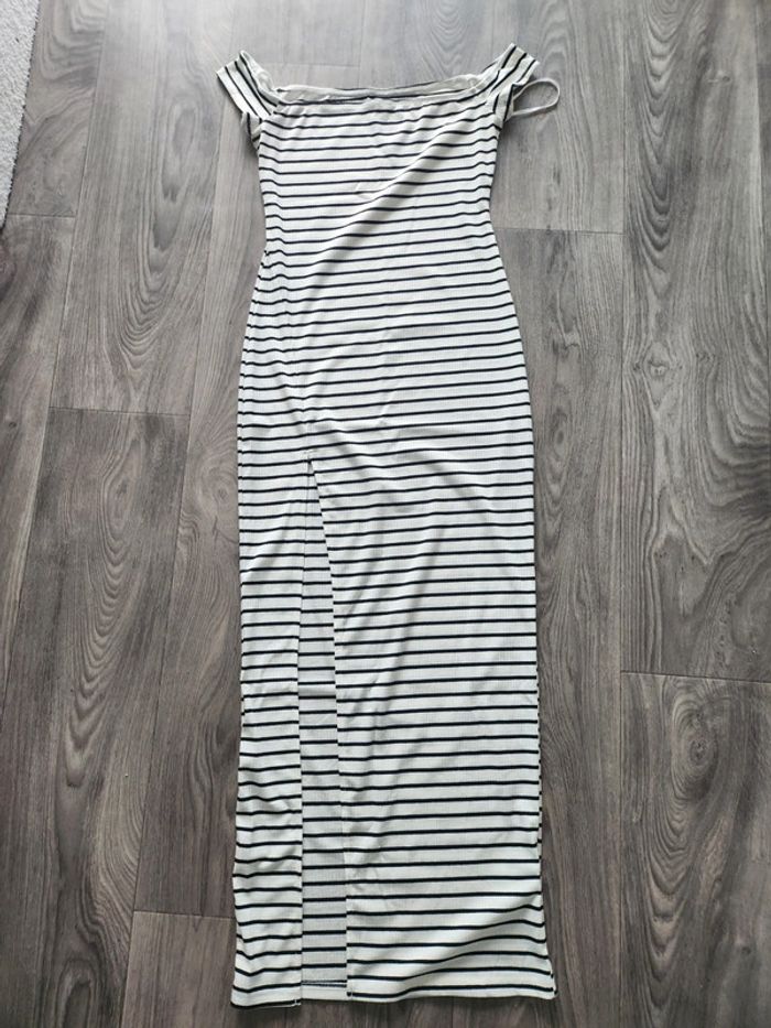 Robe longue fendue Shein