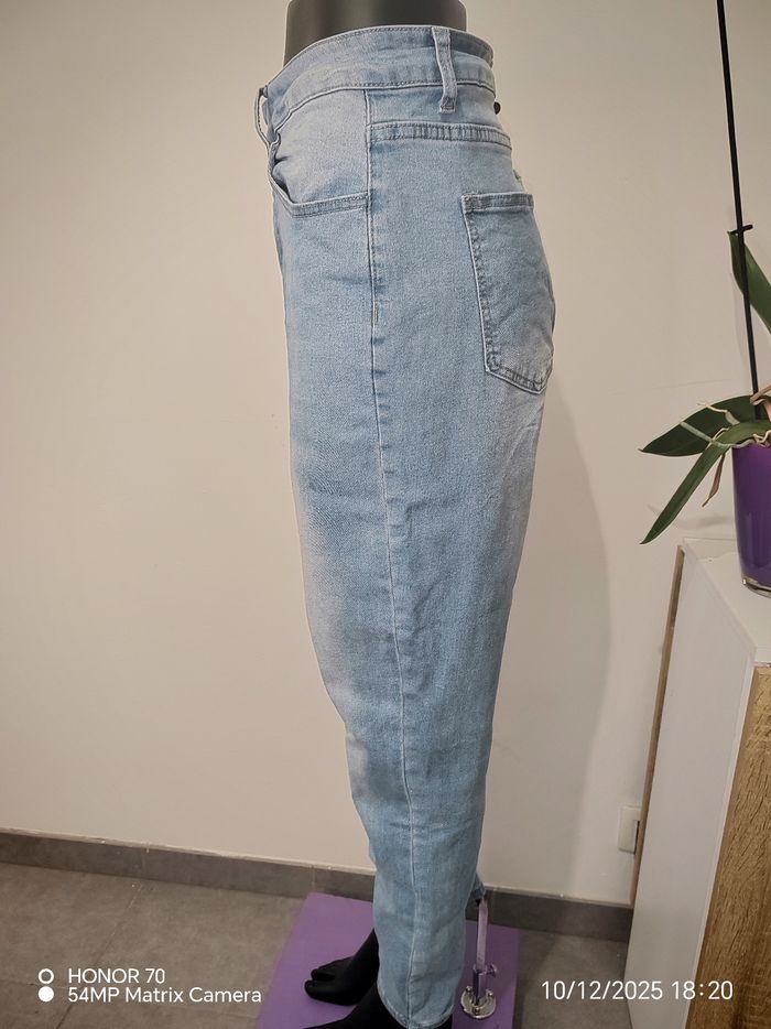 Jeans mom taille haute - photo numéro 2