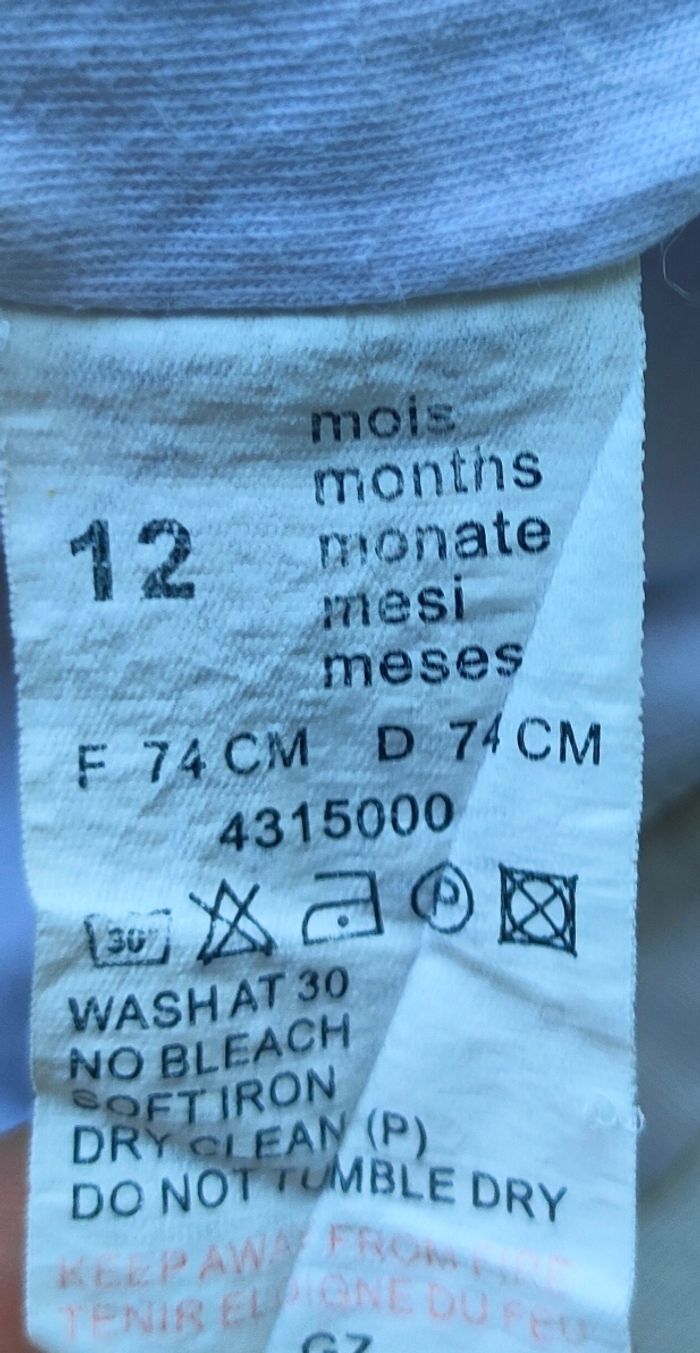 Lot de pull garçon taille 12 mois - photo numéro 3