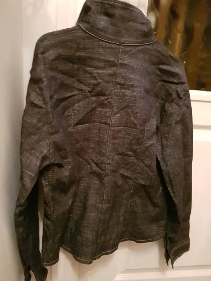 Chemise/blouson jean T.2 - photo numéro 2