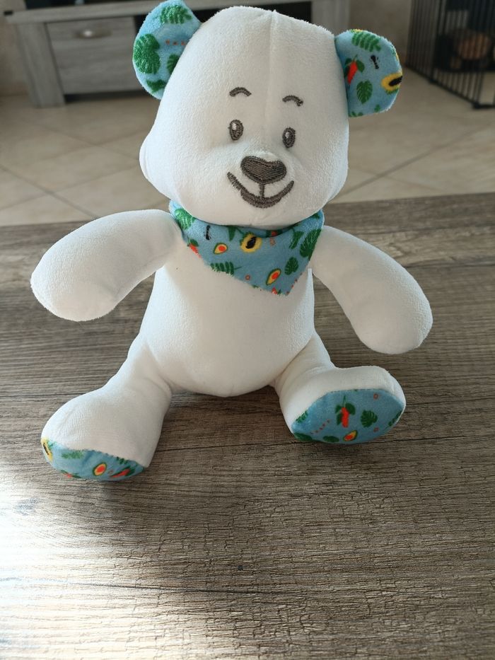 Peluche ourson Mustela neuve