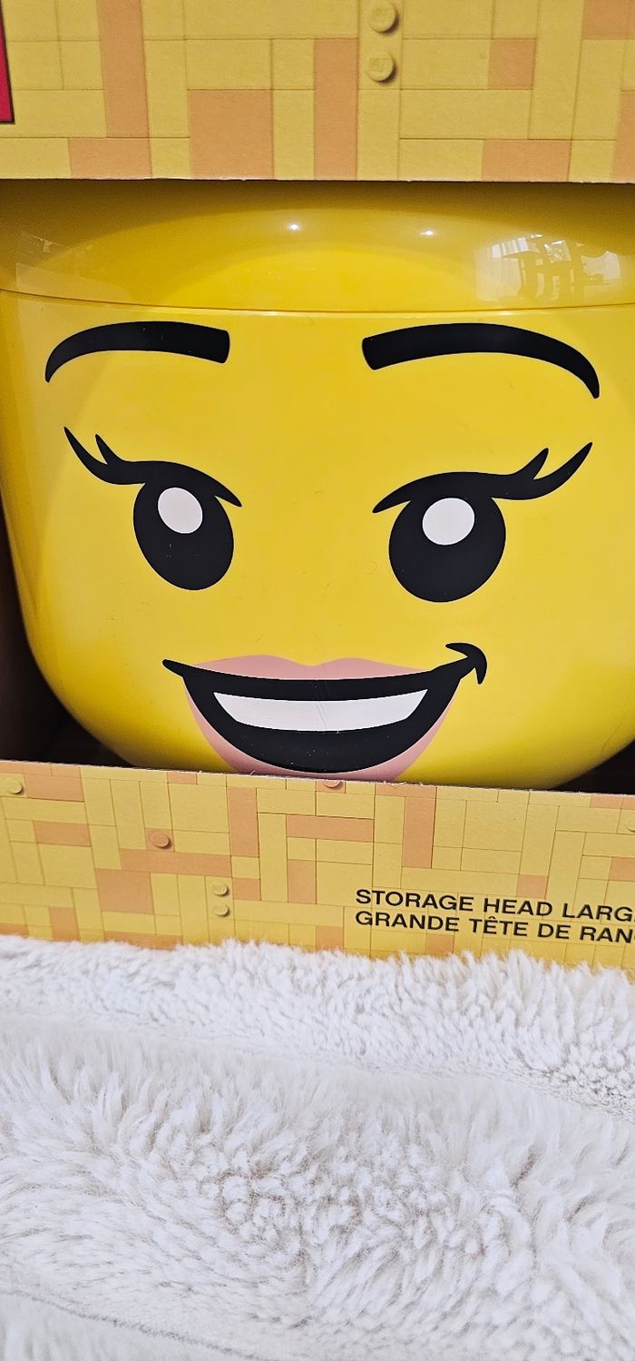 Maxi tête de rangement LEGO Neuf - photo numéro 4