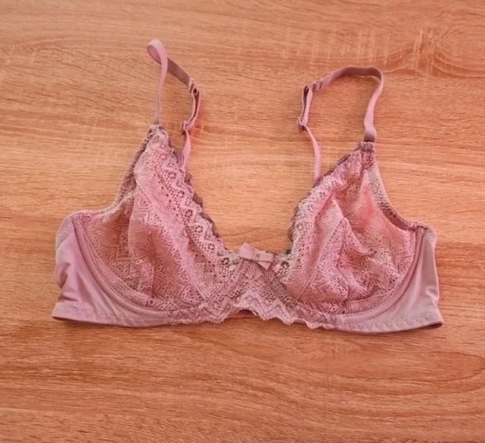 Soutien gorge rose pâle 90C