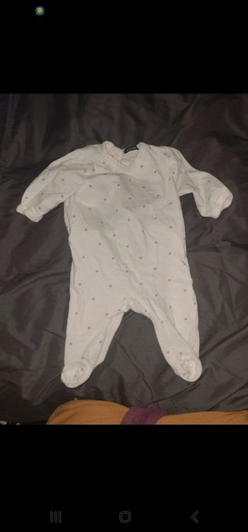 Pyjama etoile porte 1 fois