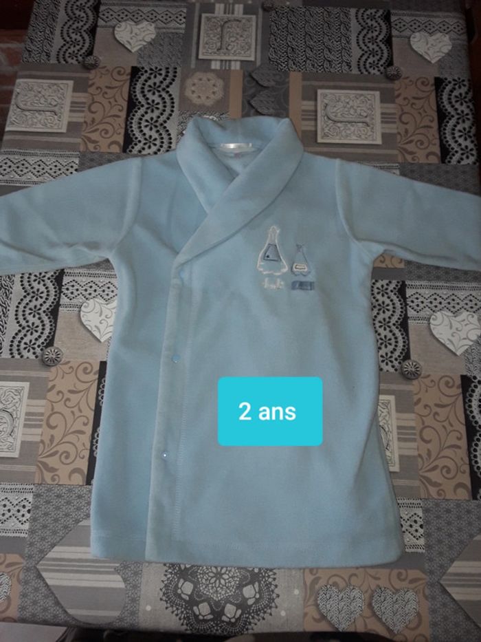 🔵 Peignoir Chaud en 2 ans 🔵