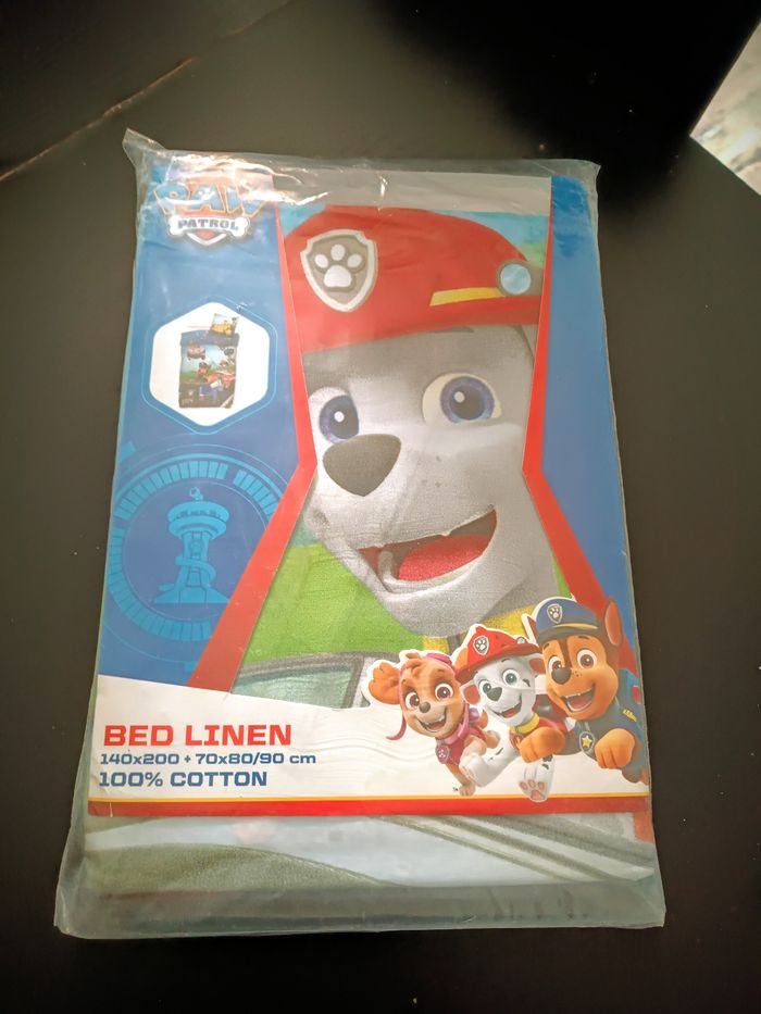 Parure lit enfant pay patrouille paw patrol - photo numéro 2