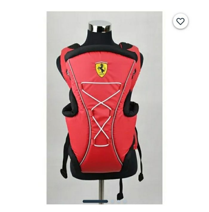 Porte bébé FERRARI neuf - photo numéro 2