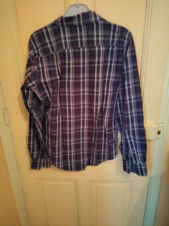 Chemise carreaux bleu - photo numéro 2