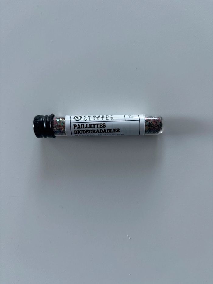 Projekt Glitter – Paillettes Biodégradables (flacon en verre)