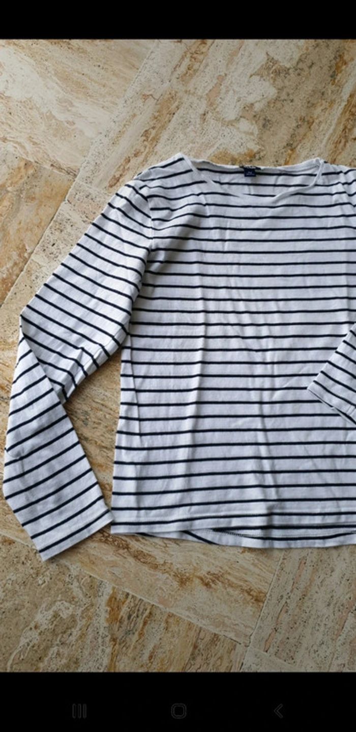 T-shirt manches longues 10 ans fille - photo numéro 2