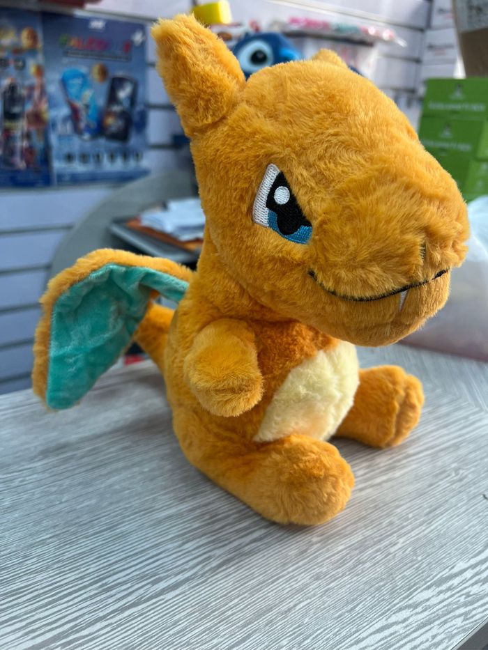 Peluche Pokemon Dracaufeu - photo numéro 2