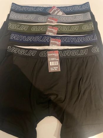 5 Boxers Gianvaglia Deluxe Coton Stretch XL