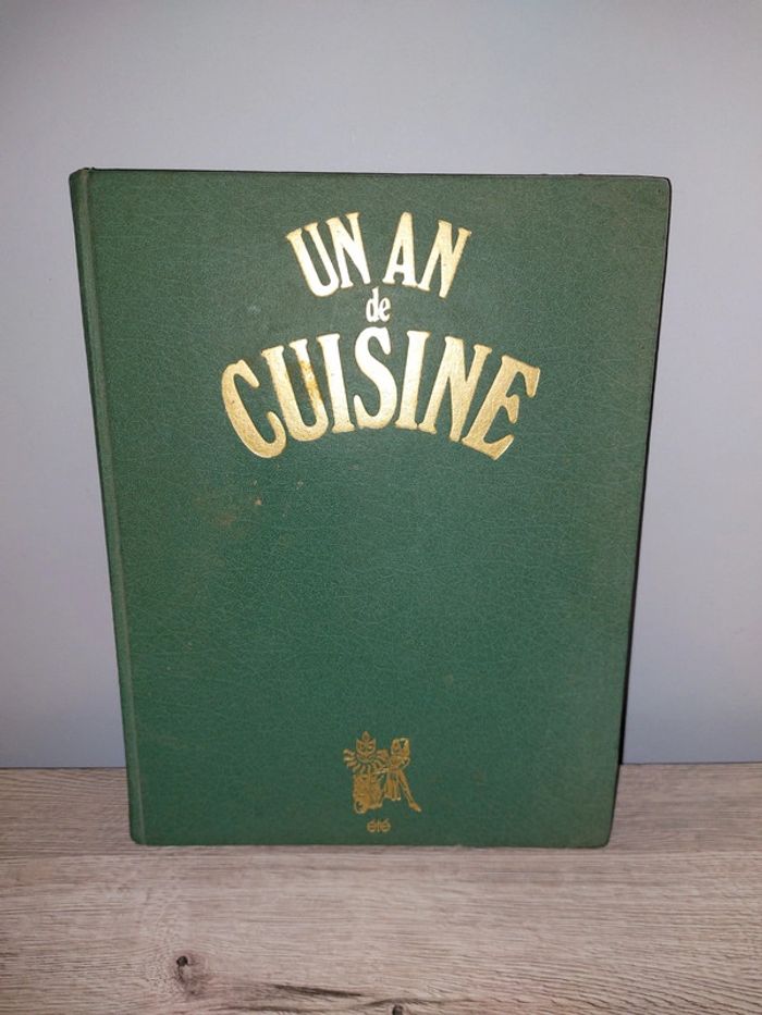 Livre un an de cuisine