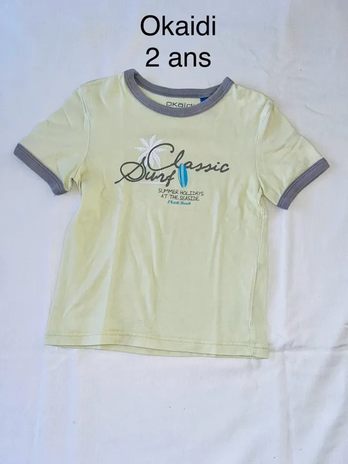 T-shirt okaidi 2 ans