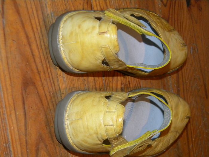 babies T37 cuir jaune Karston - photo numéro 4