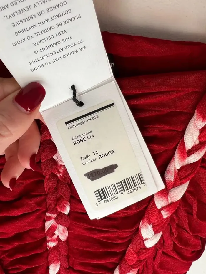 Robe rouge Isabel Marant - photo numéro 5