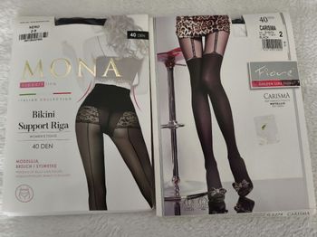 Lot de 2 paires de collants