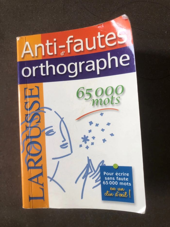 Dictionnaire Larousse anti-fautes d’orthographe 📕 - photo numéro 2