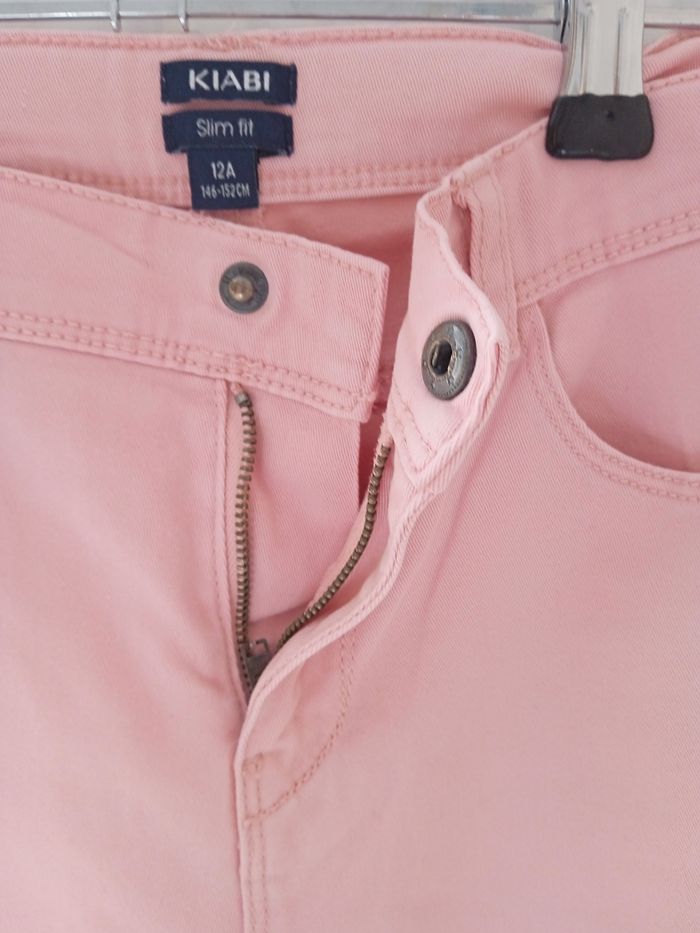 Jean slim rose Kiabi fille 12 ans - photo numéro 5