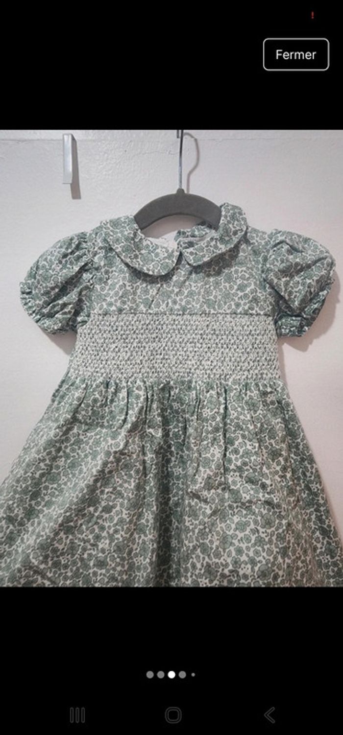 Robe fleuri 9 mois - photo numéro 3