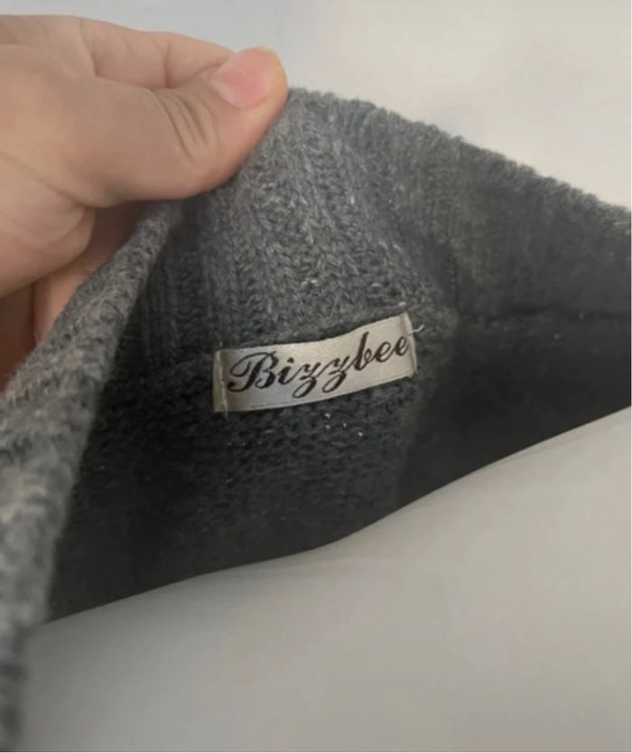 Pull grand col V Bizzbee taille 38 - photo numéro 5