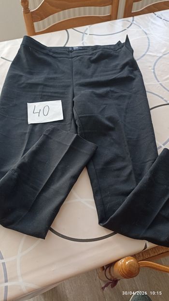 Pantalon ville femme noir 40 Kiabi Skinny fit
