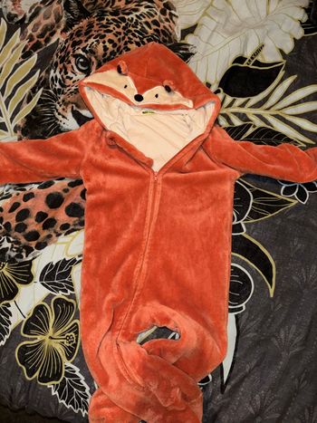 Sur pyjama renard 24 mois