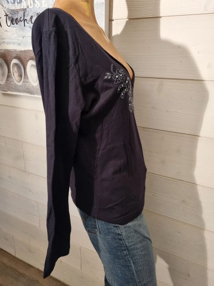 T-shirt manches longues T36-38 - photo numéro 4