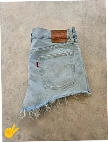 Short Levi's 501 W28 FR38 Bleu Femme Women SHO166b